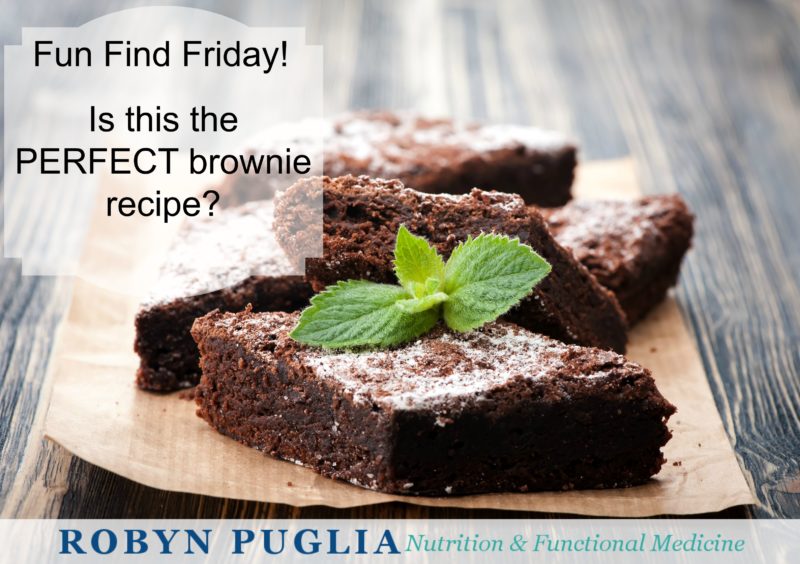 Fun Find Friday - A Brownie Recipe!