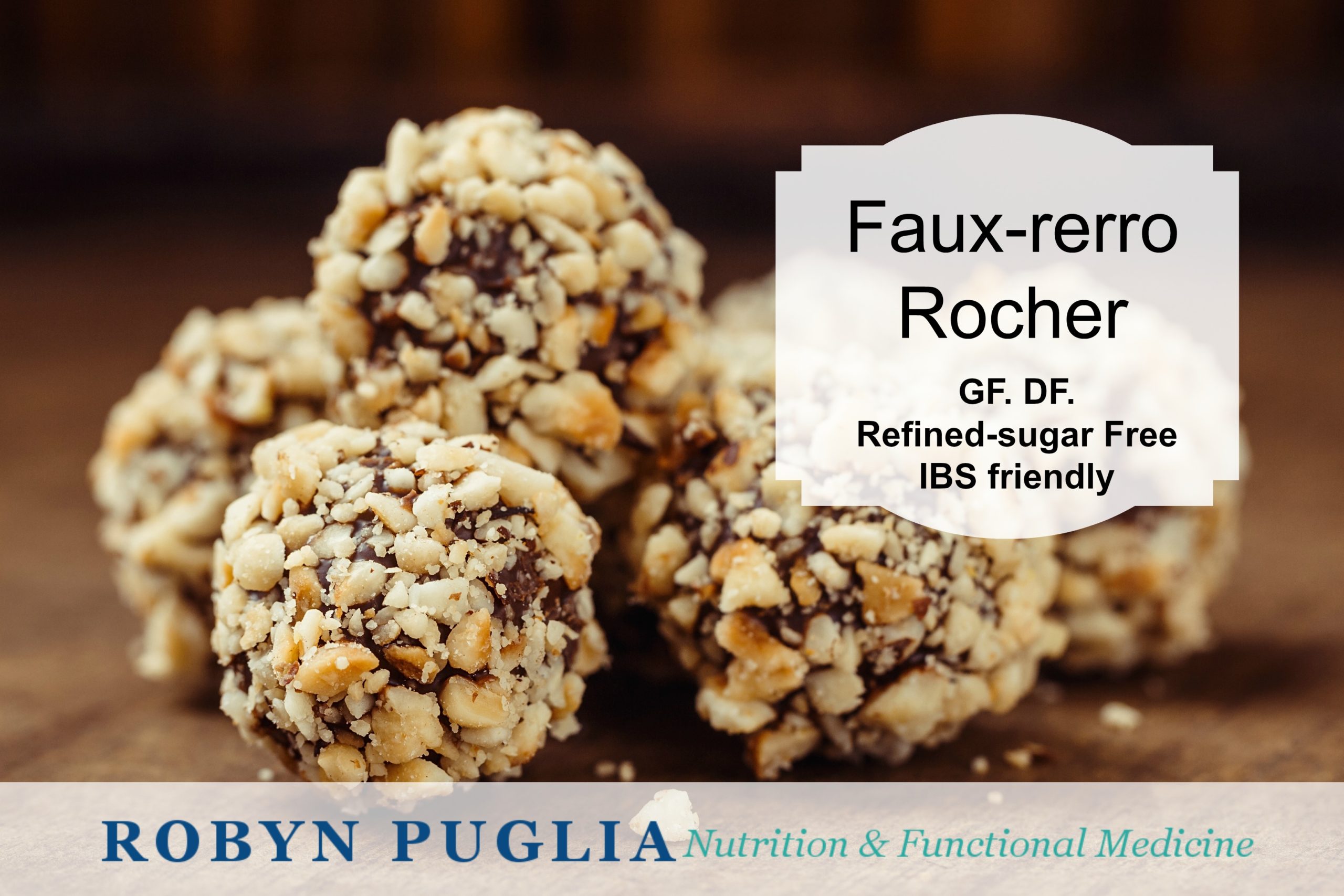 healthy chocolate recipe Fauxrerro Rocher